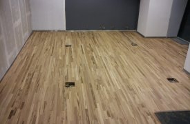 Renovace podlahy v prodejně Triexpert na Floře